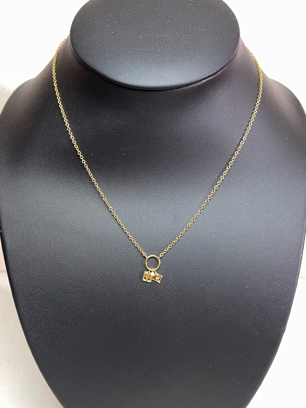 Freida Rothman Child’s Delicate Sterling Silver Mini Charm Necklace